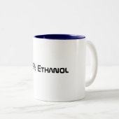 95% ethanol tweekleurige koffiemok (Voorkant rechts)