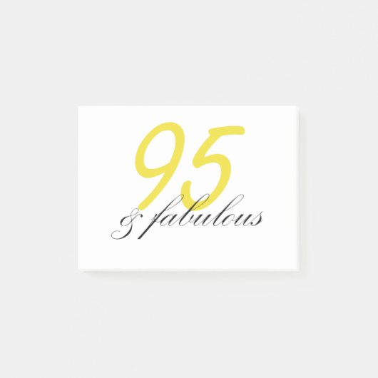 95 & Fabulous Post-it® Notes (Voorkant)