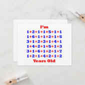 95 jaar oud! kaart (Voorkant / Achterkant in situ)