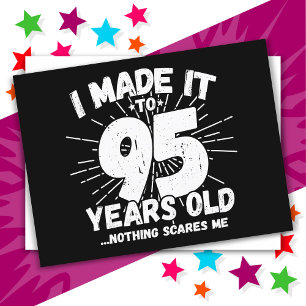 95 Jaar Oude Sarcastische Meme Leuk 95ste Verjaard Briefkaart