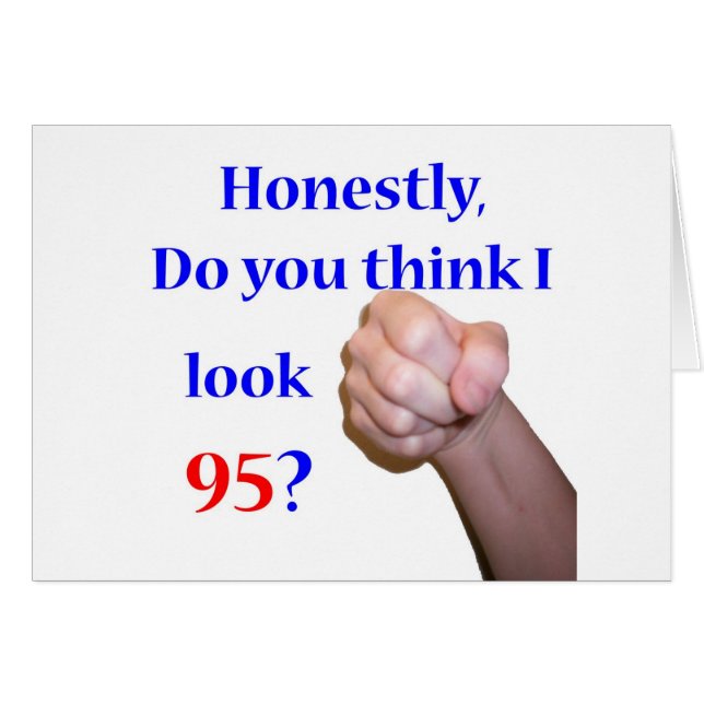 95 Kijk ik 95? (Voorkant Horizontaal)