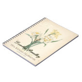 95e Anniversaire Fête Narcissus Botanique Livre d' (Côté gauche)