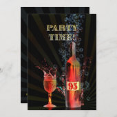 95e anniversaire invitation (Devant / Derrière)