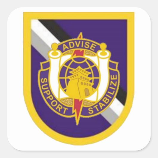 95E BRIGADE AFFAIRES CIVILES STICKERS FLASH/DUI (Devant)