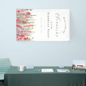 95e verjaardagsfeest augustus Geboorte Bloem Welko Spandoek (Beurs)