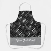 95e verjaardagsfeestje gepersonaliseerde geschenke schort (Voorkant)