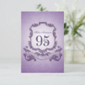 95ste verjaardag Lijst -2- Kaart (Staand voorkant)