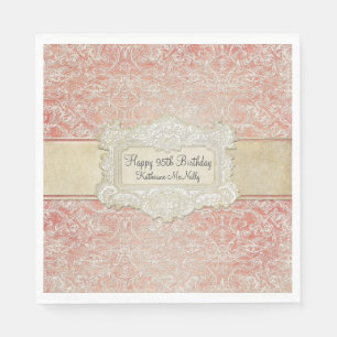 95ste verjaardagsfeestje  Frans kantregentschap Servet