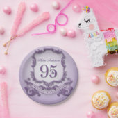 95th Birthday Custom Framed paper bord (Feest)