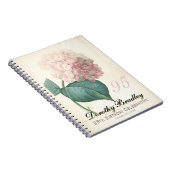 95th Birthday Party Hydrangea Custom Guest Book Notitieboek (Rechterzijde)
