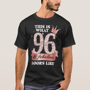 96 & Fabulous I Black Peach Party Group Candid Pho T-shirt
