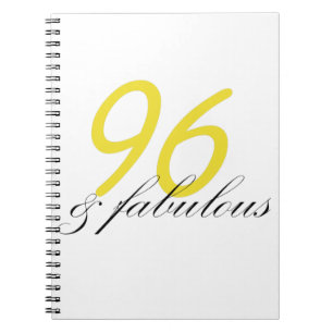 96 & Fabulous Notitieboek