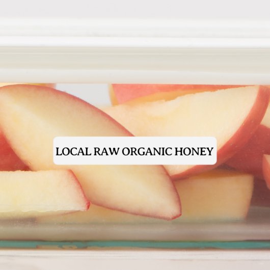 96 Tamper-evident Seal Honey Jar Lid Beveiliging Labels (Aangebracht)