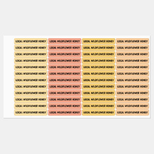96 verzegelde honingpot deksel veiligheid labels