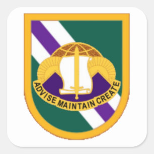 96E BATALJON BURGERZAKEN FLASH/DUI STICKERS