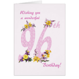 96e bloem Verdroogde getallen
