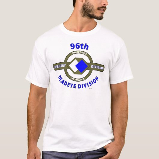 96E INFANTRY DIVISION "DEADEYE" T-SHIRT (Voorkant)