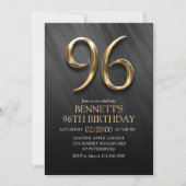 96e Invitation d'anniversaire (Devant)