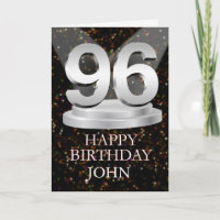 96th Birthday Spotlights Ajouter une carte de nom
