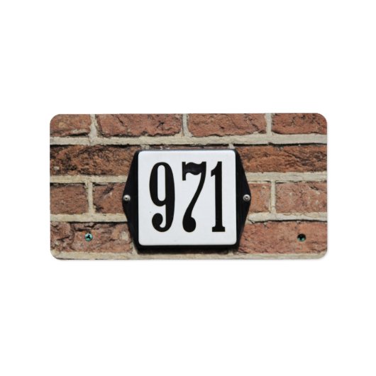 971 ETIKET (Voorkant)