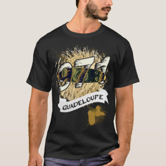 971 gwadloup Card de la guadeloupe T-shirt