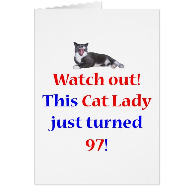 97 Cat Lady (Voorkant)