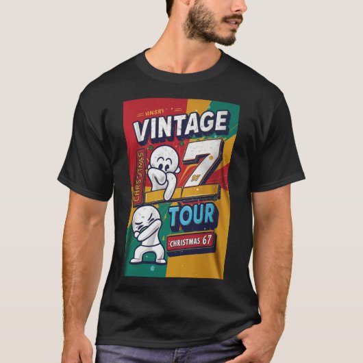 97 Meme 67 T-shirt Texte Courbé (Devant)