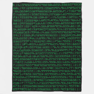 985 Cijfers van Pi Fleece Blanket