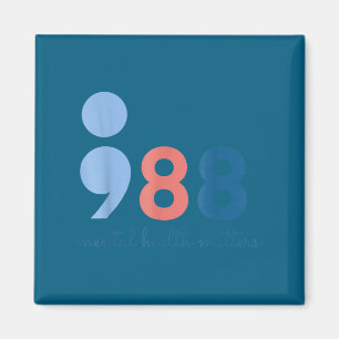 988 Maand van bewustwording van geestelijke gezond Magneet