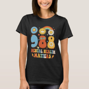 988 Psychische Problemen Zelfmoordpreventie Awar T-shirt
