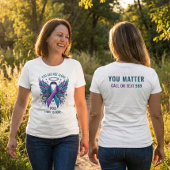 988 Suicide Prevention You Matter Ribbon Support T-shirt