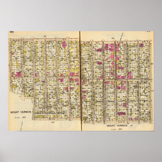 9899 Mt Vernon Poster (Voorkant)