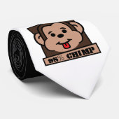 98% chimp, chimpansee stropdas (Opgerold)