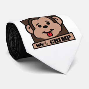 98% chimp, chimpansee stropdas