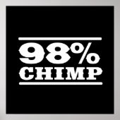 98% chimp poster (Voorkant)