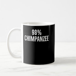 98 Chimpansee Grappige Evolutie Wetenschap Verdrie Koffiemok