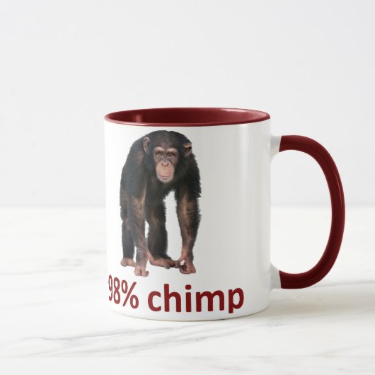 98% chimpansee mok (Rechts)