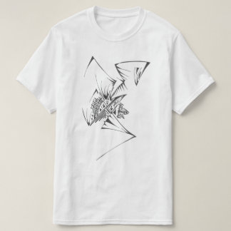98 Zwart Witte Abstract Tribale Tatoeage Kunst T-shirt