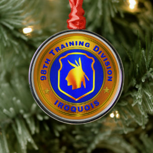 98e divisie Kerstmis Metalen Ornament