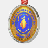 98e divisie Kerstmis Metalen Ornament (Links)