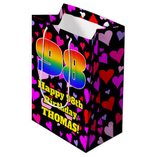 98e verjaardag: Het liefhebbende Kunstpatroon, Reg Medium Cadeauzakje