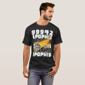 99942 APOPHIS ASTEROÏDE 2029 2036 T-SHIRT (Voorkant volledig)