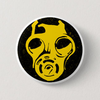 999 Gasmaskerontwerp Ronde Button 5,7 Cm