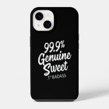 99,9% echte zweet.1% Badass-Hoesje