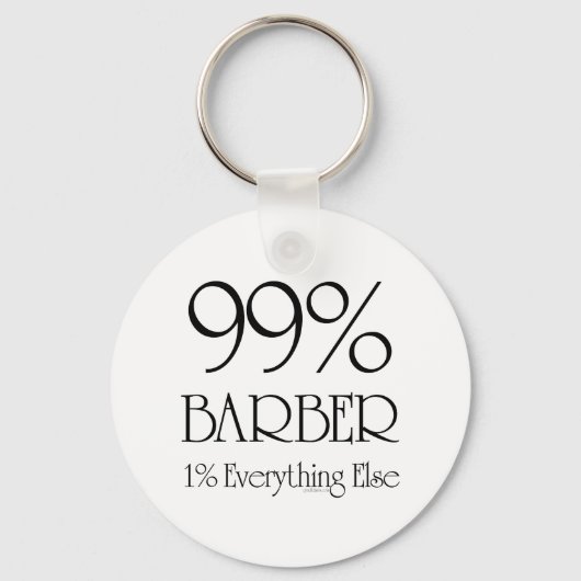 99% Barber Sleutelhanger (Voorkant)
