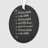 99 Bugs Dans Le Logiciel Code Drôle Ingénieur Test (devant)