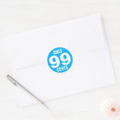 99 cent ronde sticker (Envelop)