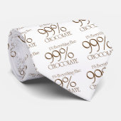 99% chocolade stropdas (Opgerold)