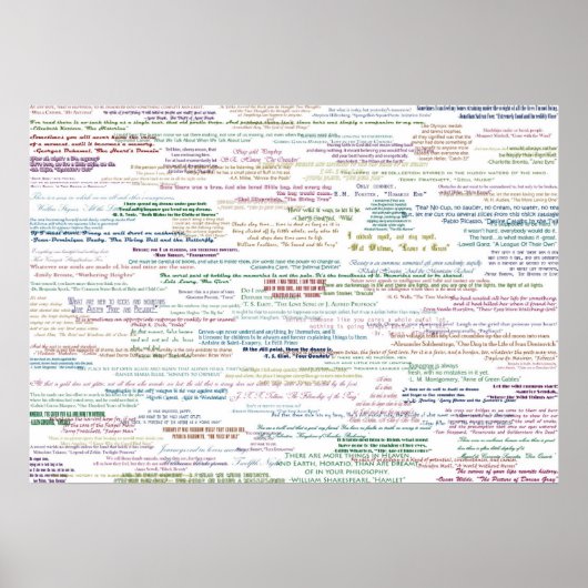 99 Citations Poster (Devant)