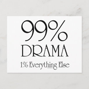 99% Drama Briefkaart